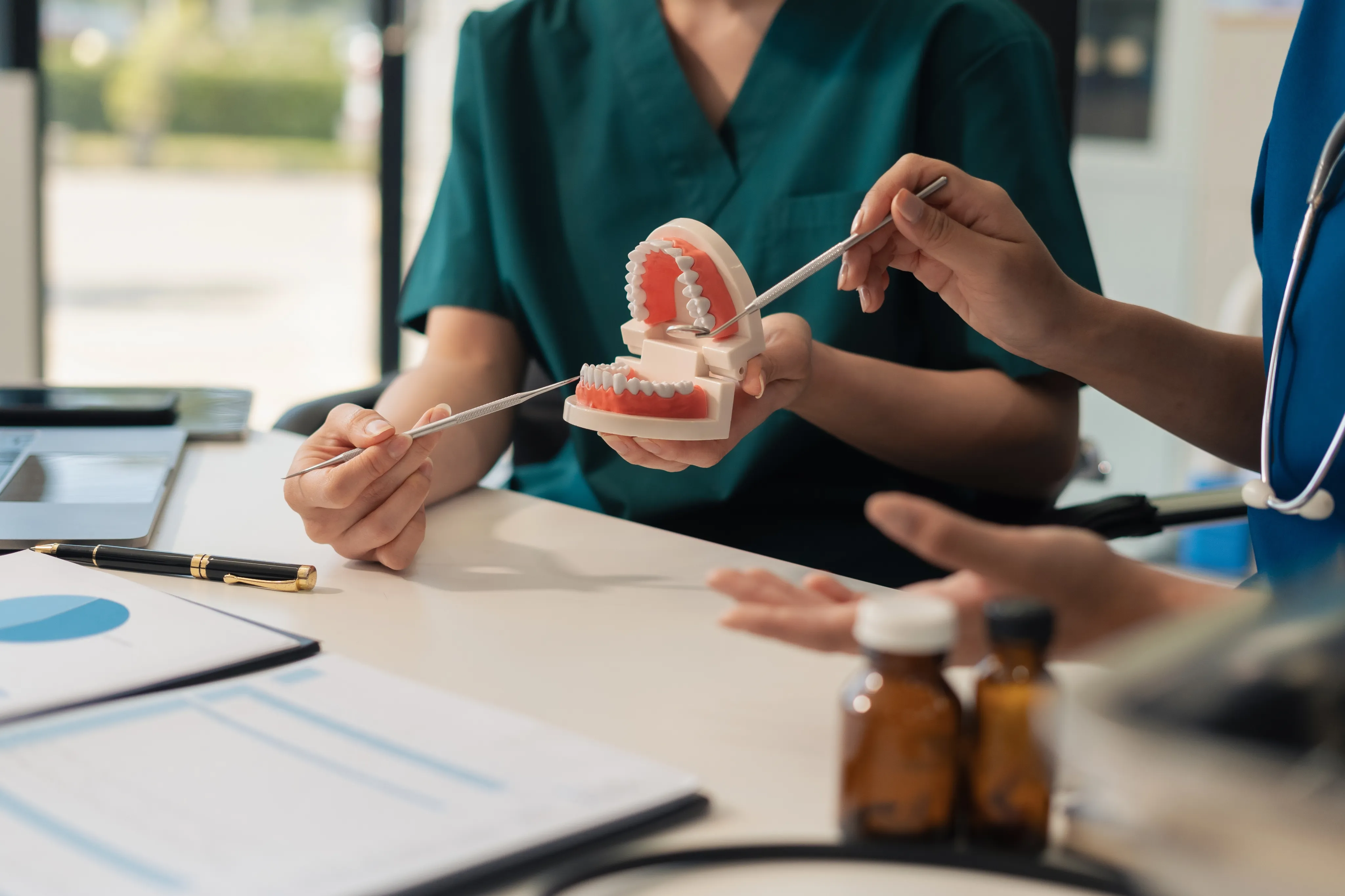 Dental office interior